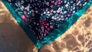 yo, caught this huge ass stranger by the pool... slammed my dick straight in her juicy pussy!