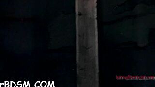 Check out this bound slut getting her tight pussy sucked and fucked rough in erotic bondage play