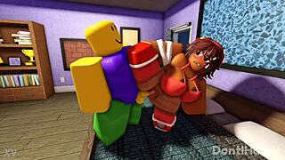 myra, why's noob whorblox's adventure turning into your cartoon cock ride?