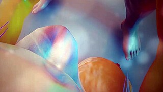 Does yellow girl with big boobs satisfy your cock perfectly?