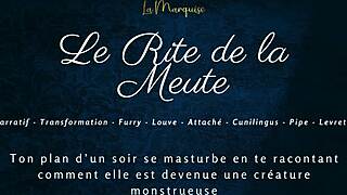 french furry pack rite audio porn with wild meute moans and howls 🐺🔥