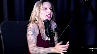 Blonde regrets date gets sensual massage naked see-through red lingerie?