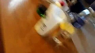 Cute Little 18+ Blonde Whore Lotions Up Panties-Clad in Front of Me