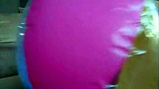 sophie in jeans miniskirt fingers her pussy under pink t-shirt and red lingerie