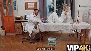 Beautiful Bride Nata Gold Begs Doctor to Pound Her Before Wedding!