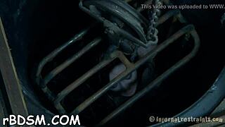 Gagged Bondman Writhes As Vibrator Gratifies His Tied Body Hard