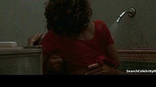rosie perez bares big tits in white men can't jump retro scene
