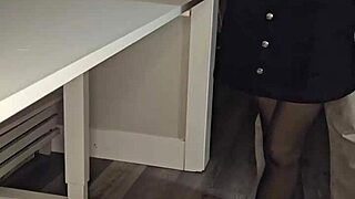 hey this young brunette babe in a tight dress reads poetry, moanin' with her sexy small waist and long legs 😘