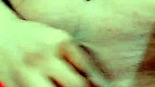 ugh rubbing my limp clitty feels so good then i piss everywhere