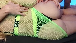 check out this liberal couple's wife cumming hard on him