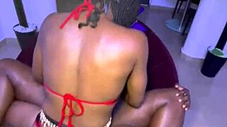 hot curvy ebony bisexual fat lady squirts hard gettin strapon lesson from european domme