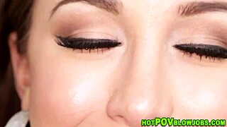 POV Interracial Blowbang Skank Sucks Monster Cocks Deepthroat Handjob Cum in Mouth High Definition
