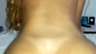 Her Big Natural Latina Tits Bounce as She Rides, Begging for Pussy Milk Creampie!