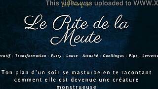 french furry pack rite audio porn with wild meute moans and howls 🐺🔥
