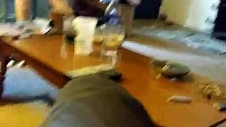 Cute Little 18+ Blonde Whore Lotions Up Panties-Clad in Front of Me