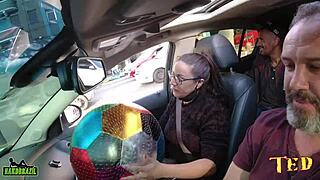 victoria dias and rob carvalho make a mess heading to the shoot on brazilian streets