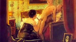 Vintage Erotic Art Explodes with Retro Passion!