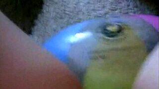 sophie in jeans miniskirt fingers her pussy under pink t-shirt and red lingerie