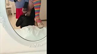 so this curvy latina cleaning girl with that huge ass meets a pervert who just wants to pound her with his big cock while she's on the job