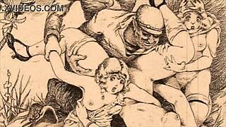 Discover Timeless Vintage Art in Elegant Retro Masterpieces