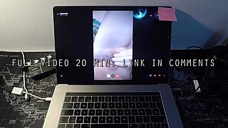 Leyva Hot's fat shaved latina ass shakes on webcam as fan creampies her bbw milf pussy