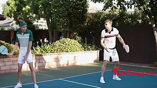 i went to family pickleball picnic but ended up riding cock in miniskirt