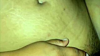 accidentally knocked up chubby latina neighbor teen riding cowgirl creampie swollen tight pussy