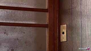 japanese stepmom caught strokes gives first bj