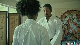 Kira Noir taste this shaved ebony pussy?