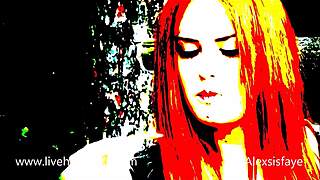 ever seen alexsisfaye smoking hot on live cam with her pussy out?