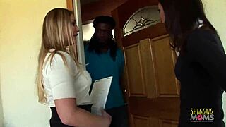 we're so horny for neighbor's huge black cock cum everywhere