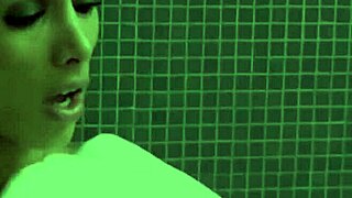 Sunkissed Shemale Teases with Her Pulsing Wang
