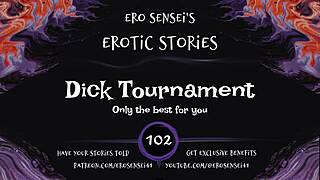 Women's erotic audio dick tournament contest builds to massive orgasm