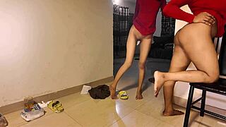 Uttaran20's Petite 18+ Teen Takes Threesome Fisting, Creampie, and Pussy Pounding