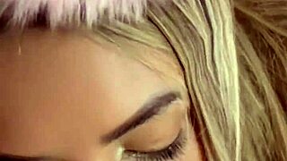 Blonde Latina's Petite Ride Tempts Huge Cock