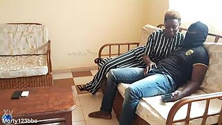 her hairy pussy rides my monster cock till cumshot in this horny ebony webcam show