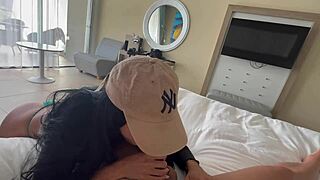 he unloads on my perfect teen ass then slides back into pussy