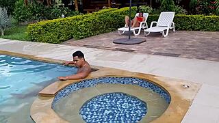 what a juicy delicious pussy this hot latina whore spreads in homemade lingerie cosplay