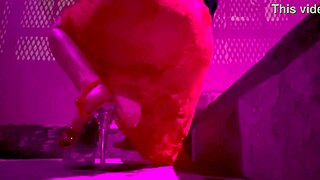 artemisia love puffin solo smokes outdoors in sexy heels 🔥👠