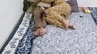 desi indian village girl rides tight pussy on homemade cock