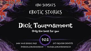 Women's erotic audio dick tournament contest builds to massive orgasm