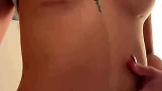 colombian teen strips nude teasing in your room ripping clothes slow