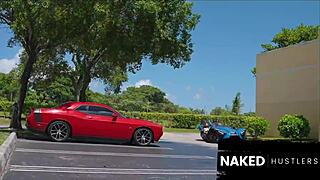 curvy kira impales herself on throbbing monster bbc