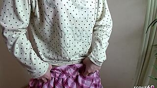 Petite Japanese Stepsis Loses Bet, Sucks Stranger Delivery Cock in Uncensored JAV