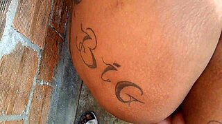 Fat BBW Latina Anal Fucked Hard on Construction Site Tattoo Assplay