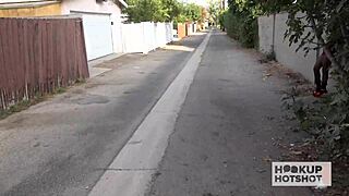 Tiny Goth Holly Hendrix Takes Huge Cock Deep in Ass