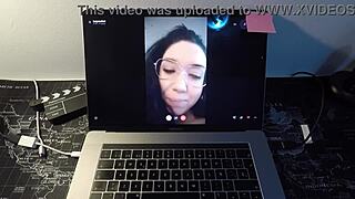 Leyva Hot's fat shaved latina ass shakes on webcam as fan creampies her bbw milf pussy