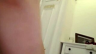 Airbnb lesbians with big tits lick pussies and fuck hard