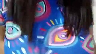 Girlfriend dances seductively on cam just for her boyfriend