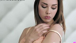 check out this small tits milf stripping her petite body in sexy lingerie